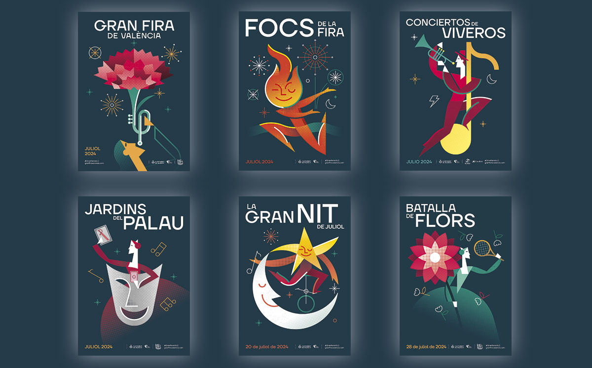 Imagen gráfica de la Gran Fira de Valencia